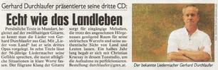 Gerhard Durchlaufer Kronen Zeitung